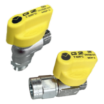 Σφαιρικοί κρουνοί με βαλβίδες ασφαλείας